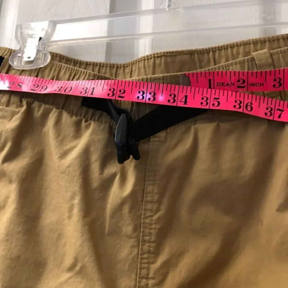 The North Face Men's Khaki Tan Cargo Shorts Medium Safari Hiking Trail A…